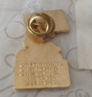 1994 World Cup Usa Mascot Coca Cola Lapel Pin Russia Flag Vintage