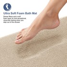 Olanly Thick Memory Foam Bath Mat Rug 30x20 Extra Soft Absorbent Bathroom Rug