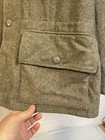 1940 Swedish Sweden Army Gray Green Wool Dress Uniform Tunic Coat Military Vtg