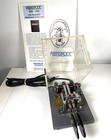 Vtg Vibroplex Anniversary 1990 Iambic Paddle Morse Code Key Acrylic Dust Cover