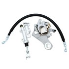Rear Brake Caliper Master Cylinder   Hose Assembly For Honda Crf150r Crf150rb