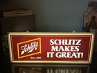 Rare Vintage Working Nos  Plastic 1979 Schlitz Beer Sign 19 1 2  Long X 8   Wide