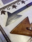 Vintage Olen Tactical Tomahawk Full Size Throwing Axe Survival Military Sheath