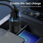 66w Type C Usb Fast Charging Car Charger For Iphone 17 16 15 Pro Max Air 16e 14