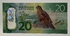 New Zealand 20 Dollars 2016 P-193 Karearea Falcon Polymer Aoteroa Banknote
