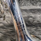 F  Besson Meha 60mb-2 Bb Trumpet Kanstul Silver Plated Used With Case