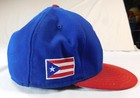 New Era World Baseball Puerto Rico 7 3 8 Fitted Hat Red Blue With Flag Wbc Pr