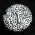 Ancient India Chalukya Dynasty 9 Century Silver Drachm  228-704