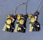 New Orleans Bourbon Street Ornament magnet Set Of 3