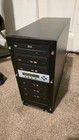 1-to-5 Dvd cd Duplicator Tower - Tested  Working Great - Bonus Blank Discs