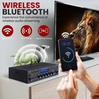 Pyle 200w Wireless Bt Streaming Amplifier  Multi-channel Home Audio Receiver