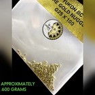 100 Piece Lot Alaskan Yukon Bc Natural Pure Gold Nuggets   l250 