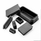 Rectangular Plastic End Caps For Tubing Blanking Plugs Inserts Furniture Feet