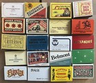 Huge Worldwide Matchbox Lot - 120  Match Boxes