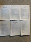 1980 Nawcc Bulletin National Assoc Of Watch   Clock Collectors 6 Issue Lot