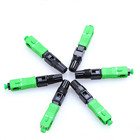 50 100pcs Sc Apc Embedded Fiber Fast Connector Cold Splice Ftth Fiber Connector