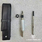 Montblanc Victor Hugo Writers Edition Rollerball Pen Silver Barley Vip Gift