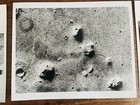 5 Original Nasa Mars Photographs  1976 Viking Mission  Face On Mars