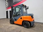 2013 Toyota 8fdu40 8 000lb 2 Stage Pneumatic Diesel Forklift Stk 14985