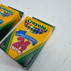 Crayola 24 Count Crayons Lot Of 2 Boxes Classic Colors School Supplies Set