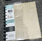 New Happy Planner Memory Keeping Journal Deluxe Gold Photo Scrapbook 80 Sheets