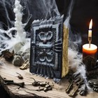 Darkhold Grimoire  Leather Book Of Shadows - Gothic Spell Book