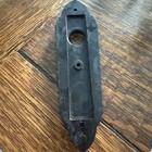 Vintage Art Deco Doorknob Back Plate Salvage 6 In