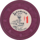 Landmark Casino Las Vegas Nevada  1 Chip 1967