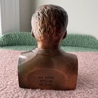 John F  Kennedy Jfk Bust Coin Piggy Bank Vintage Banthrico Paperweight Collector