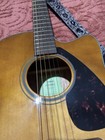 Yamaha Fgx800c Acoustic Electric Guitar With Strap And Capo Ready To
