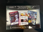 2025 Leaf In The Game Used Sports Edition Factory Sealed 10 Box Case