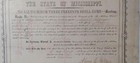 1868 Certificate For Sheriff Of Claiborne County Ms Signed Gen  Alvain Gilleum