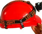 20 Pack Helmet Clips For Headlamp  Hardhat Head Lamp Accessory  Hard Black 
