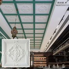 Faux Tin Ceiling Tile Decor Restaurant Wall Panel Pl38 White Matte 10pcs