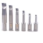 3 4 Shank  2   Boring Head Set 6  1 2 Indexable Boring Bar   6 Carbide Inserts