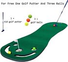 Putting Green Mat Set For Golf Putting Use  Included Mini Golf Putters For Kids