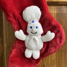 Vintage Pillsbury Doughboy Poppin  Fresh  Christmas Stocking 1999 17 