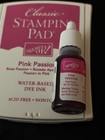 Stampin  Up  Pink Passion Classic Ink Pad   Full Refill Bottle
