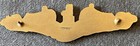 1950s Vintage Us Navy Officers Submarine Qualification Badge Usn Dolphin Pin