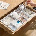 7-piece Expandable Drawer Organizer Tray Set  Multi-purpose Storage Divider