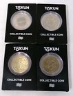 Tokun Teenage Mutant Ninja Turtles Collectible Coin Set Of 4 New