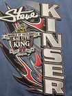 Steve Kinser Shirt Mens Xl Blue World Of Outlaws Sprint Car Racing 2014 