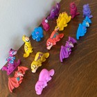 14 Flintstones Pebbles Post Cereal Prizes Premiums Dinosaur Action Figures Lot 2