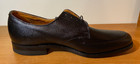 Bob Smart Varsity Vintage Men s Black Leather Lace Up Blucher Oxford Made In Usa