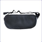 Travel Money Belt Waist Bag Fanny Pack Hidden Wallet Black 2-pocket Zip Adjust