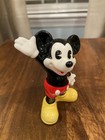 Vintage Disney Mickey Mouse Porcelain Figurine Made In Japan Mcm Collectible