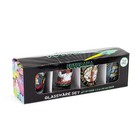Futurama Character Quotes 4-piece Shot Glass Set   Each Holds 2 Ounces