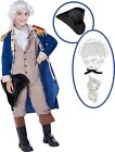 Syncfuns George Washington Colonial Boys Costume Set With Wig