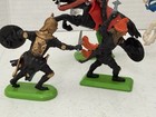Vintage 1971 Britains Ltd Deetail Toy Soldier Medieval Knights Horses Lot  11