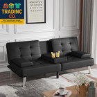 Futon Sofa Bed Modern Folding Futon Set Convertible Recliner Lounge For Living R